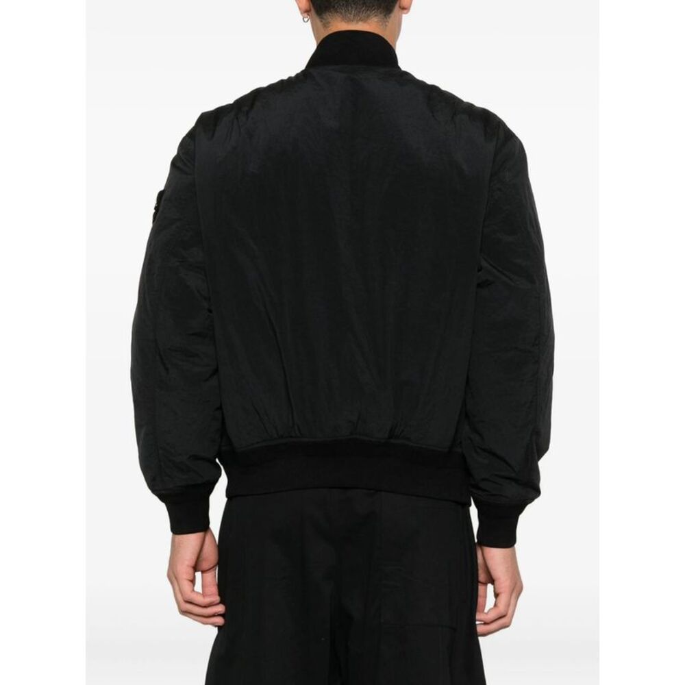Stone Island Black Jackets Men - Picture 2 of 5